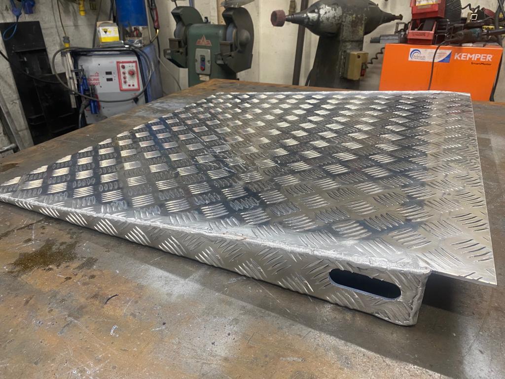 Aluminium Trolley Ramp